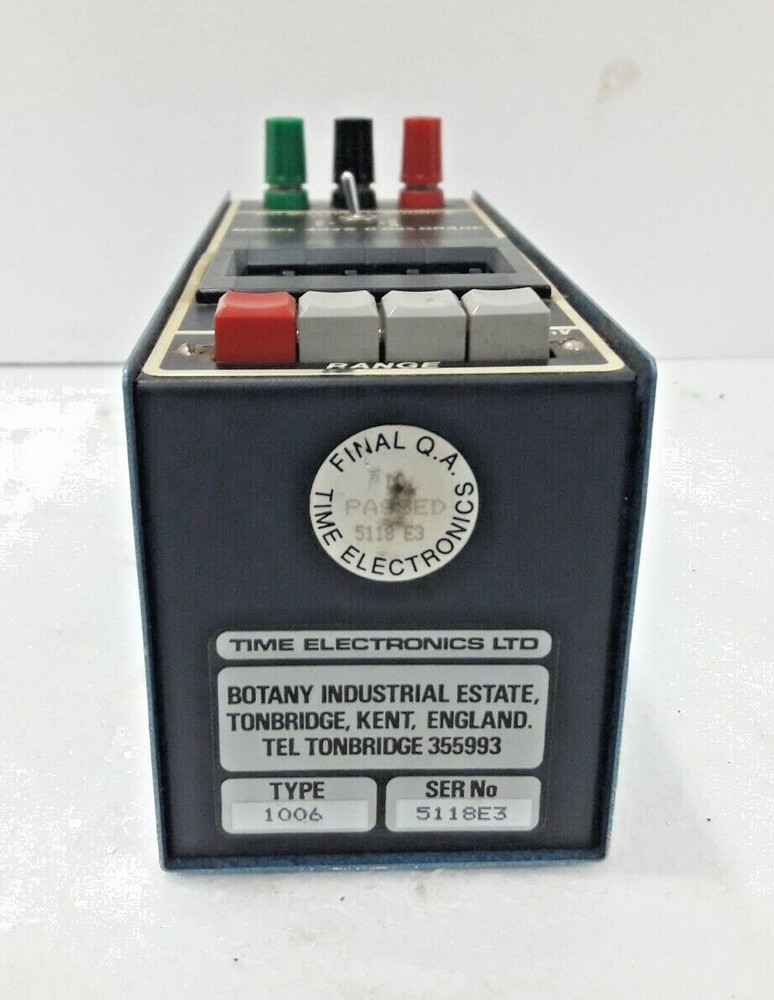 Time Electronics 404S DC Millivolt Source Multi Function Calibrator With Case