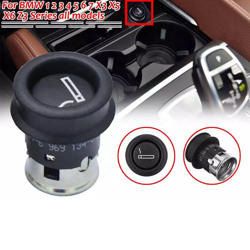 Cigarette Lighter Cigar Element Socket 61349308246 For BMW 1 2 3 4 5 6 7 X3