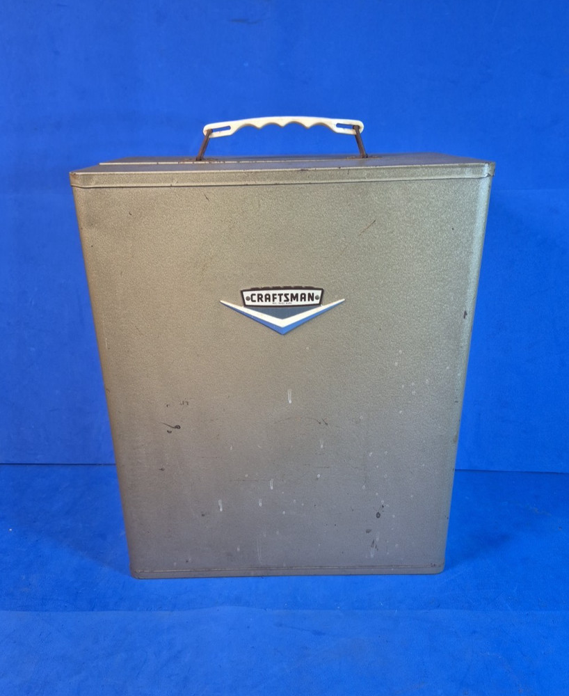 1950's Craftsman Wall Mount Drill Box