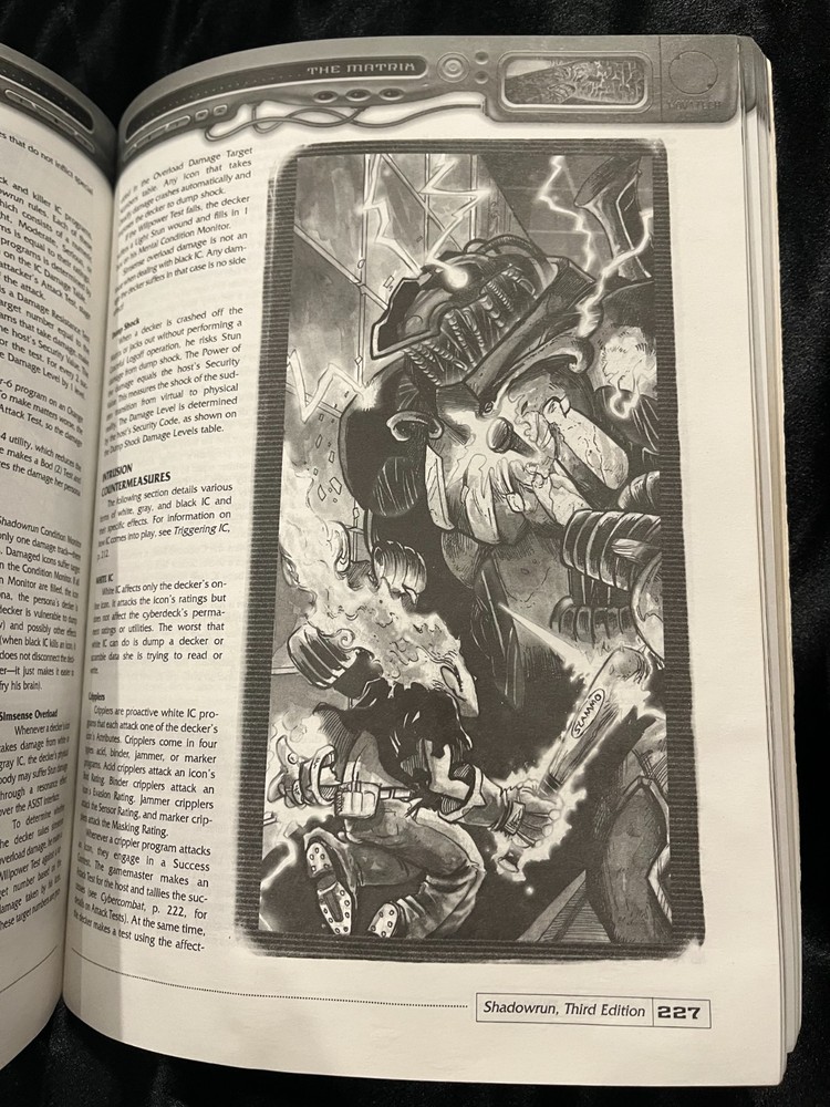 Shadowrun Third Edition Core Rulebook FASA 7001