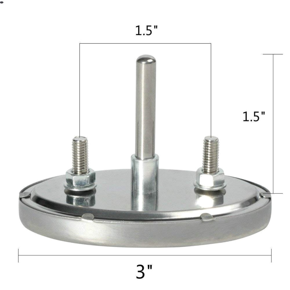 Analog Lid Thermometer Replacement for Popular Grill Models – Durable & Accurate