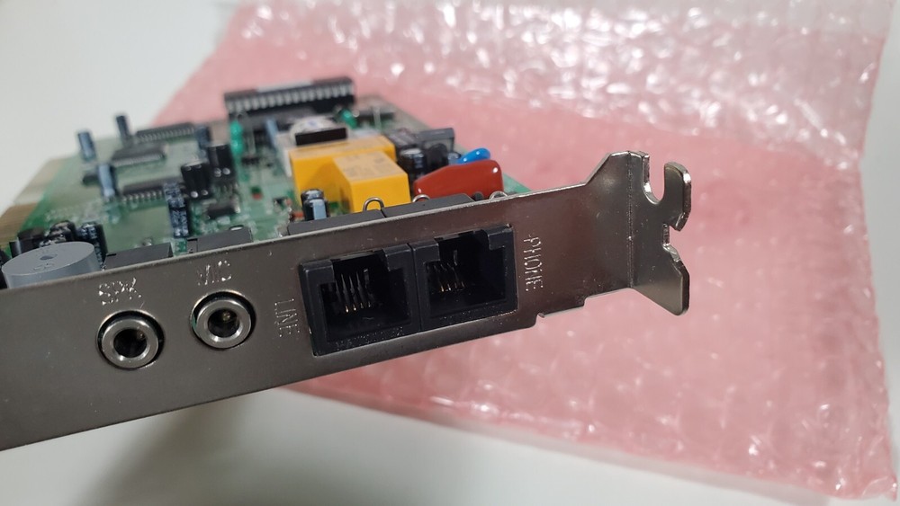 PC Computer Internal 33.6K FaxModem ISA Card