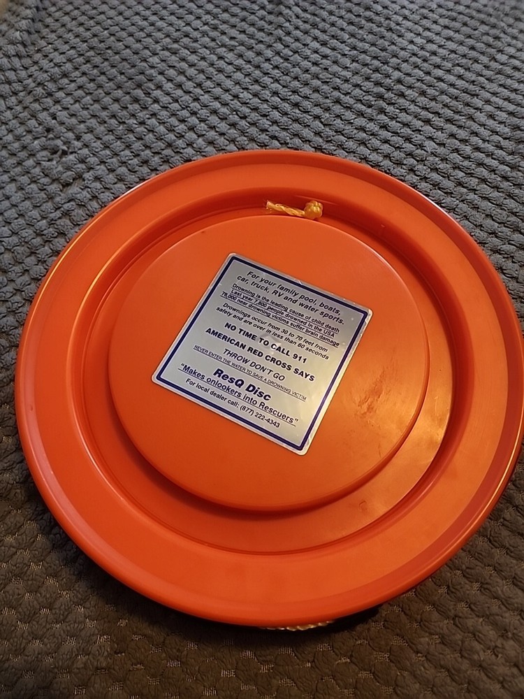 ResQ Disc Water Emergency Throwable Float, Without Bag