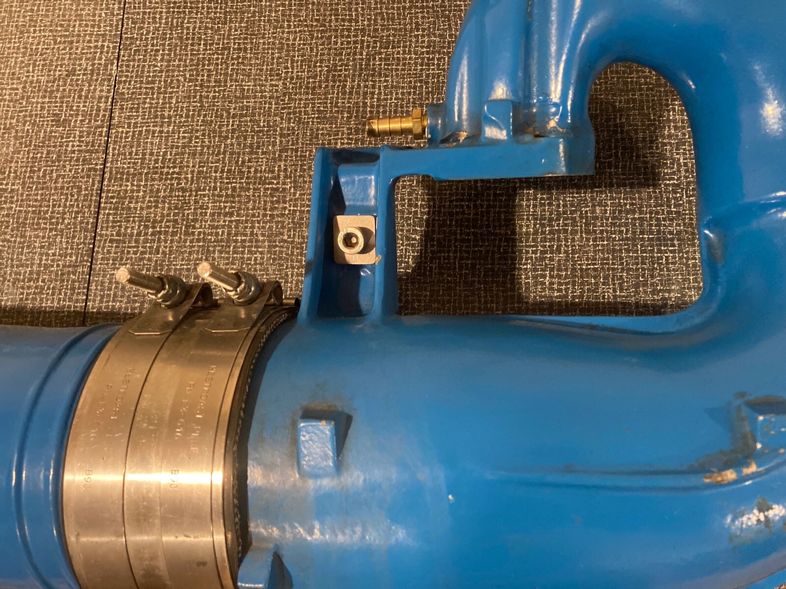 Westcoast 650SX 650X2 exhaust pipe HD lower mount bolt 750 SX Kawasaki Jetski