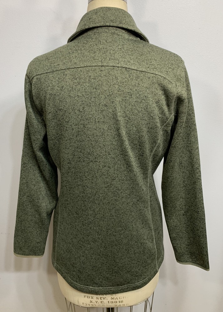 Eddie Bauer Peacoat Sweater Jacket Medium
