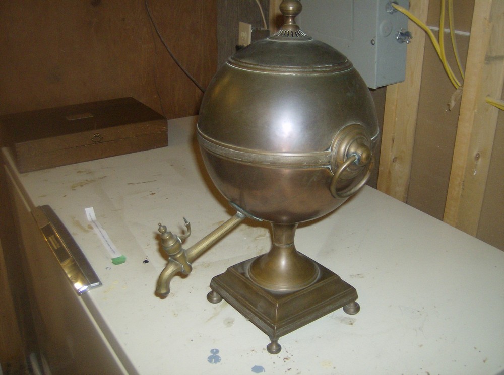 Victorian tea urn