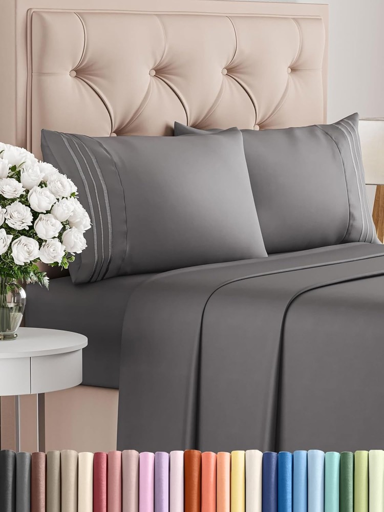 Queen Size Cooling Bed Sheet Set