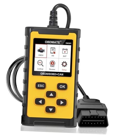 Car Scanner, Read&Clear Codes| Wireless Printing| Battery Voltage Test|