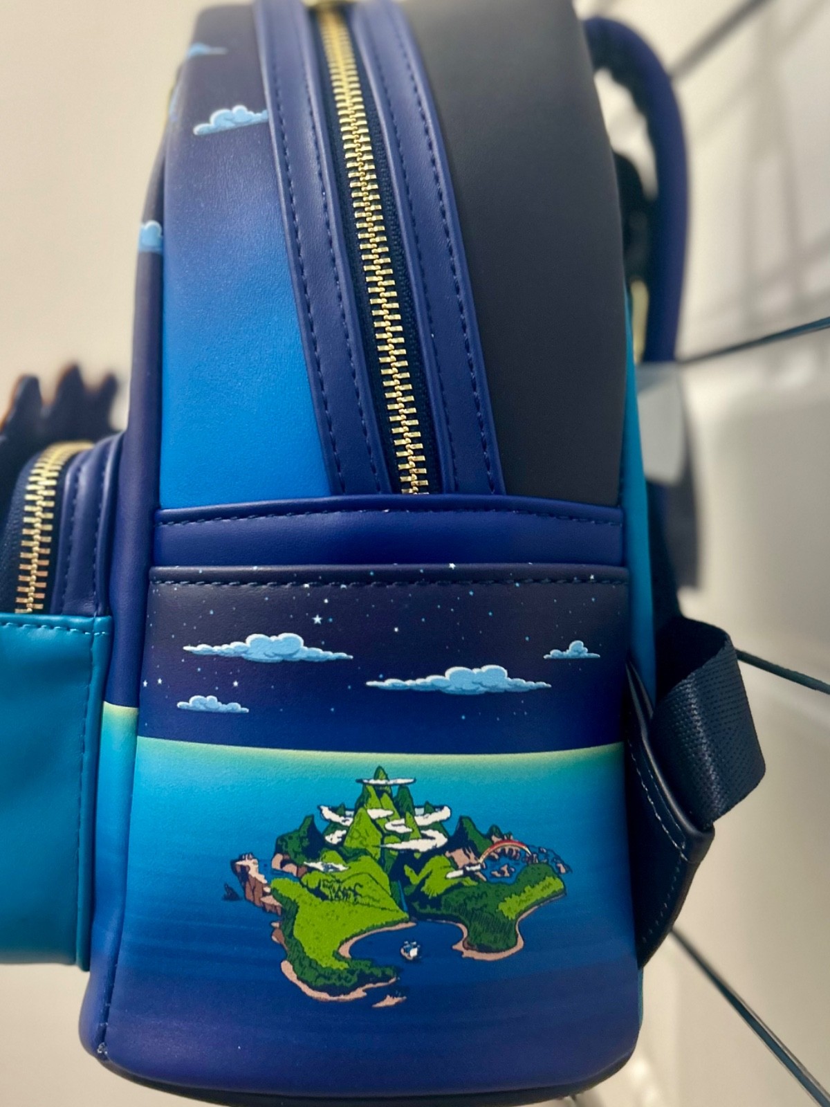 Disney Parks Loungefly Peter Pan’s Flight Ride Mini Backpack NEW With Tags Park