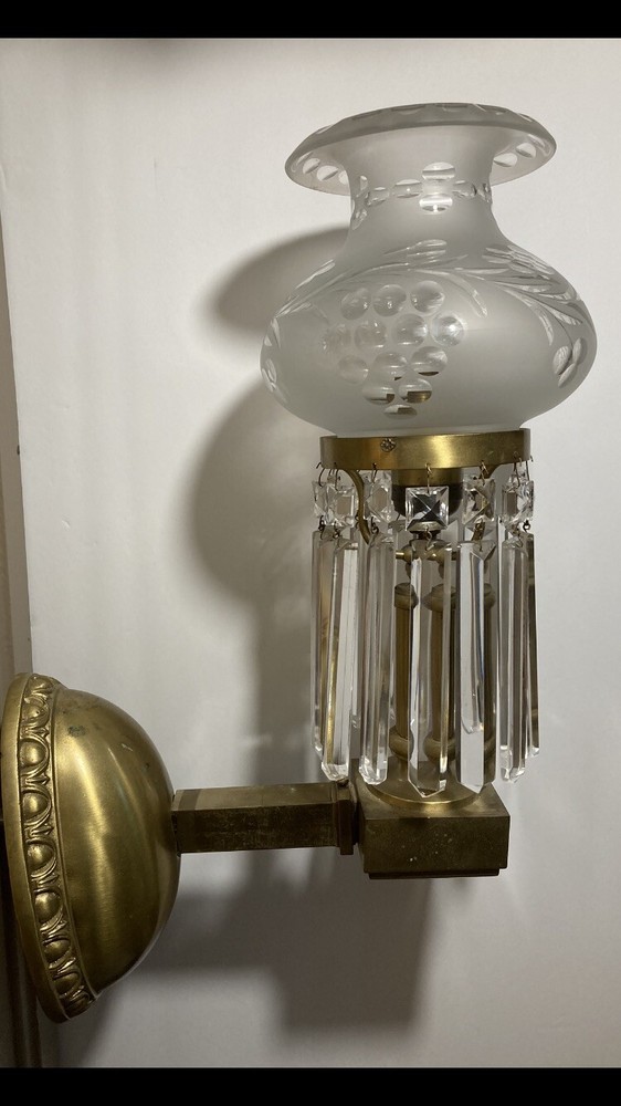 Antique Historic Brass Sconces