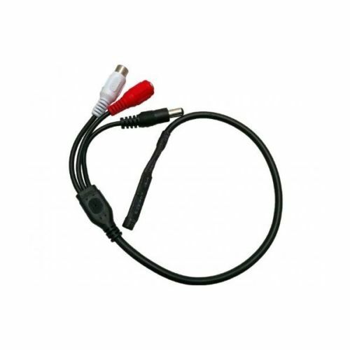 High Sensitive Mini Audio Mic Microphone for CCTV Security Camera DVR System
