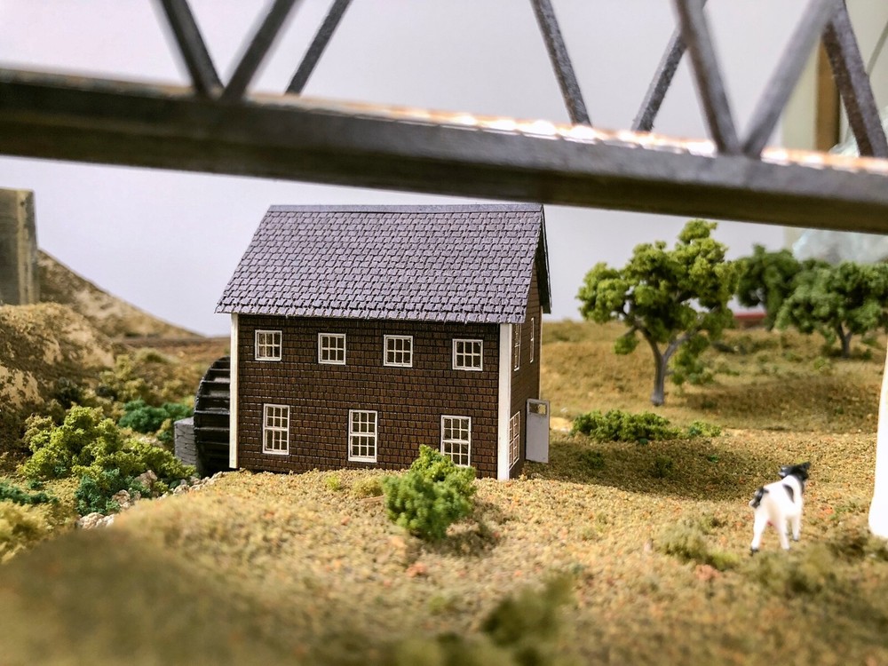 Laser Cut N Scale Building KIT "Stony Brook Mill"