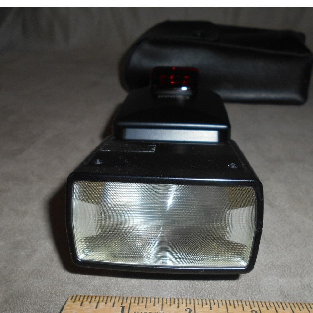 Canon 380EX Speedlite Shoe Mount Flash w/Case Untested