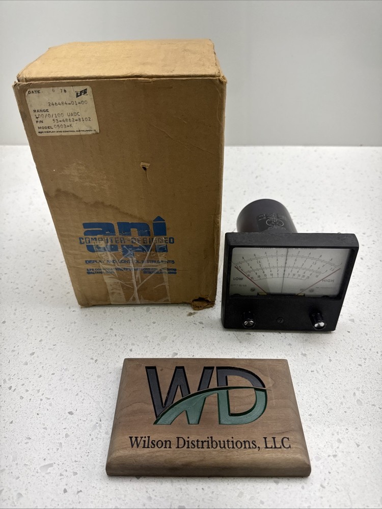 API Gauge 100/0/100 Resistance Or Reactance 0503-K 53-4862-8102