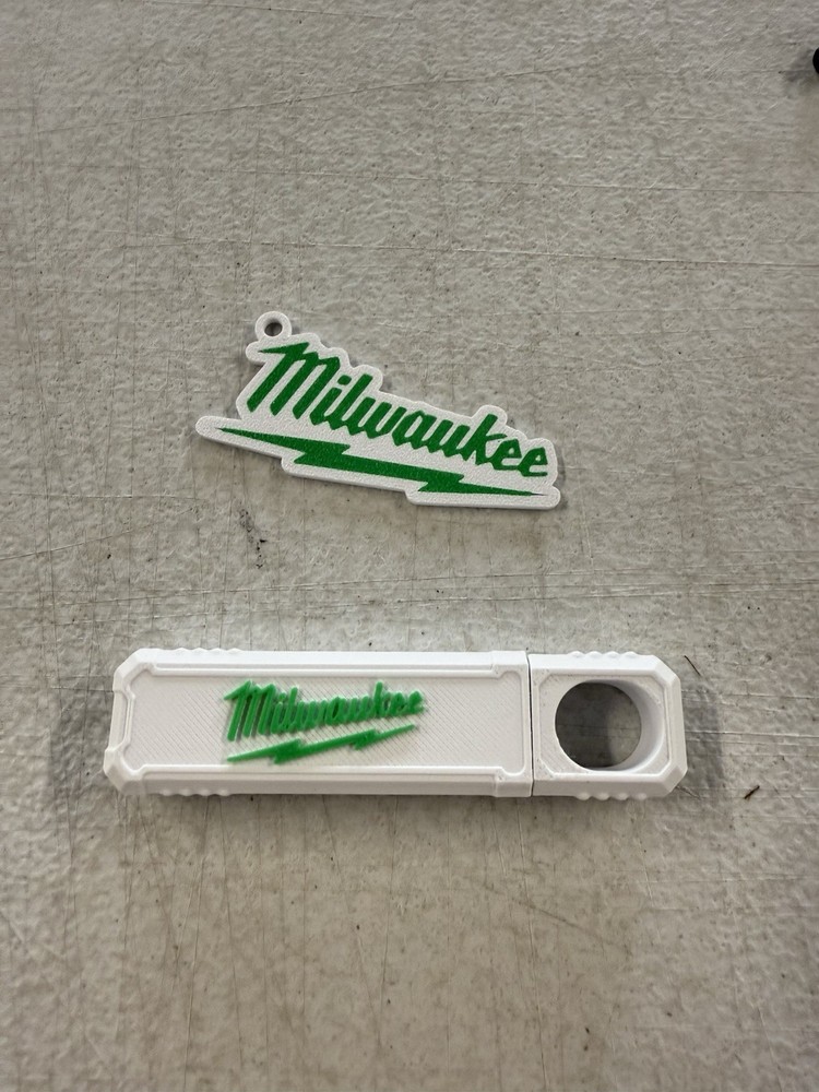 Milwaukee Inspired Pocket Utility Screw Driver + Keychain