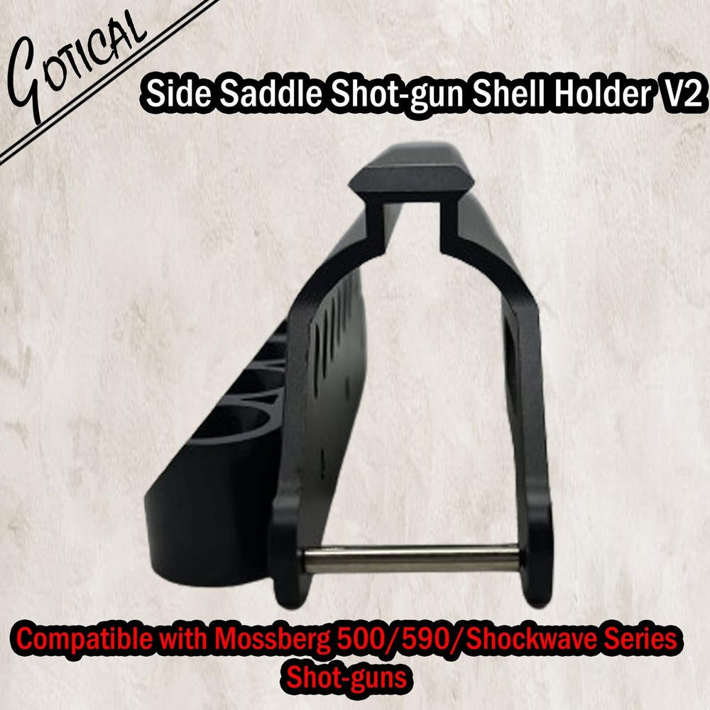 Side Saddle Shell Holder V2 | Compatible with Most Maverick 88/Mossberg