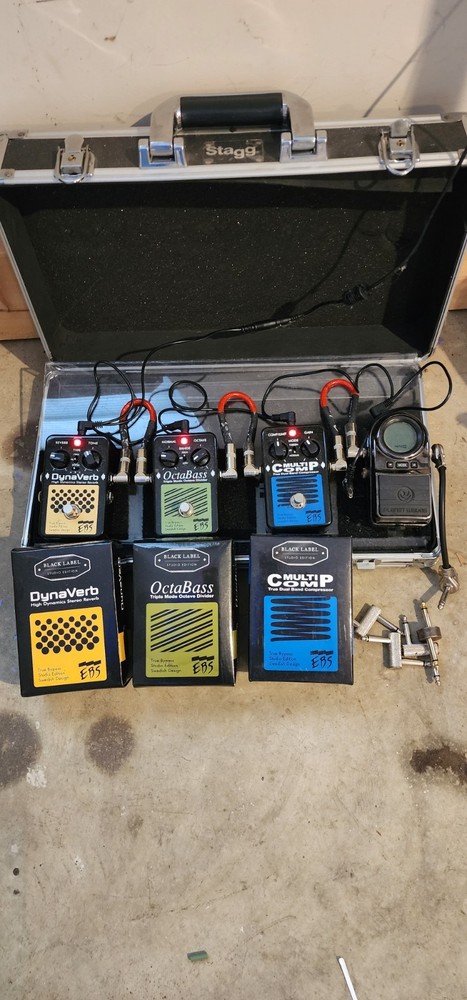 Bass Guitar Pedal Set