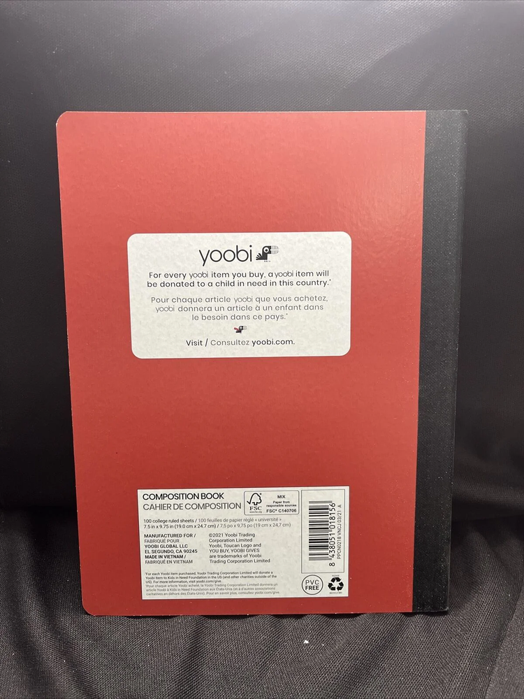 Marvel Spider-Man Web Composition Notebook College Ruled Red - Yoobi