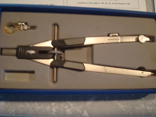Hoyle Engineering Acu-Arc Ruler w/ Original Box Drafting Drawing Plus Alvin Comp