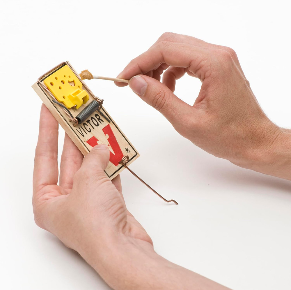 VICTOR Easy Set Mouse Trap - 2Pk