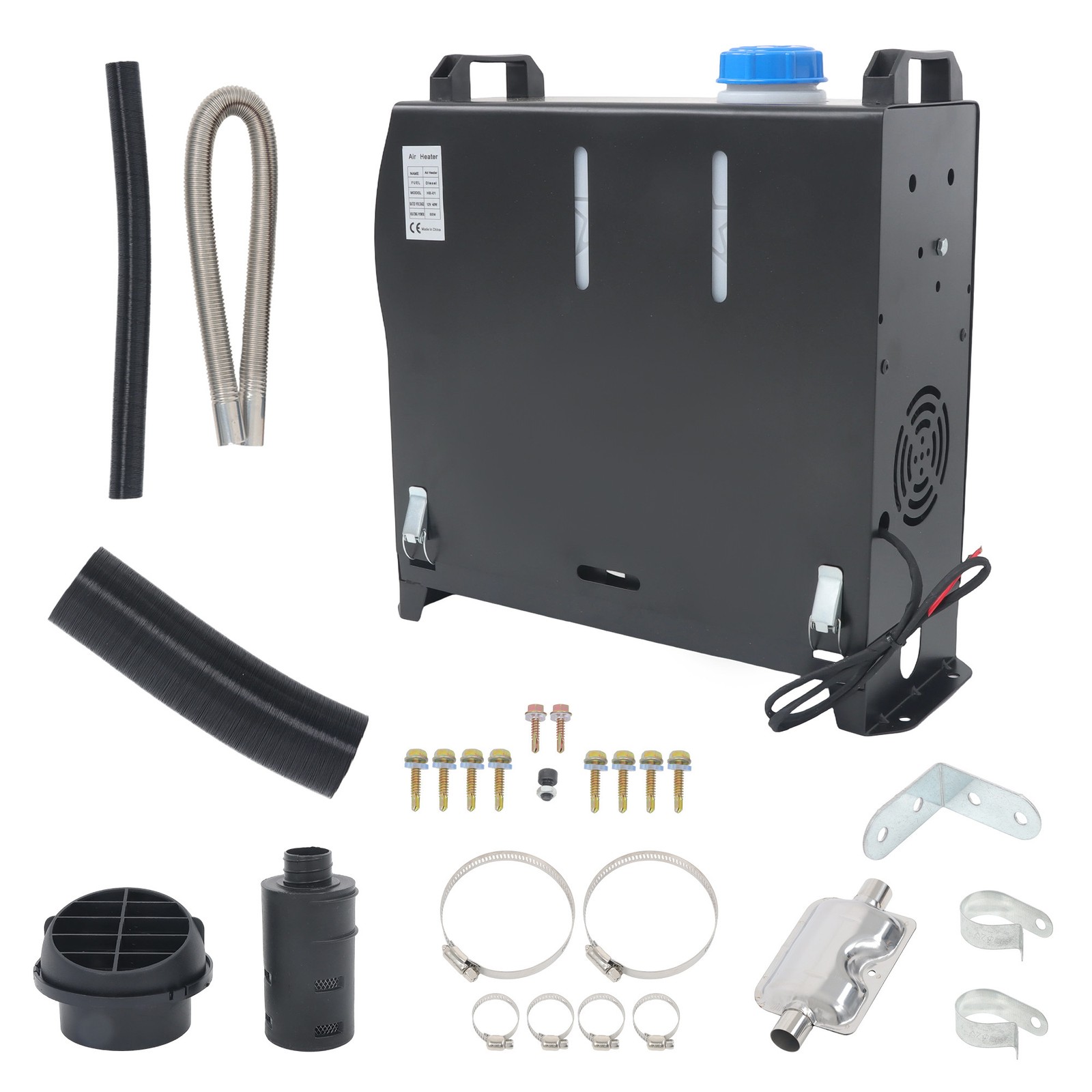 Labwork Diesel Air Heater 8KW 12V LCD Thermostat Boat Motorhome Truck Trailer