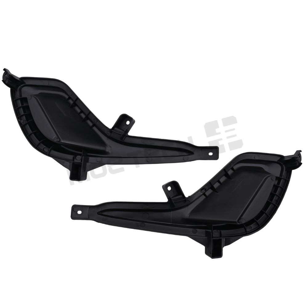 Front Bumper Upper Lower Grille Fog Bezel for 2014 2015 2016 2017 Hyundai Accent