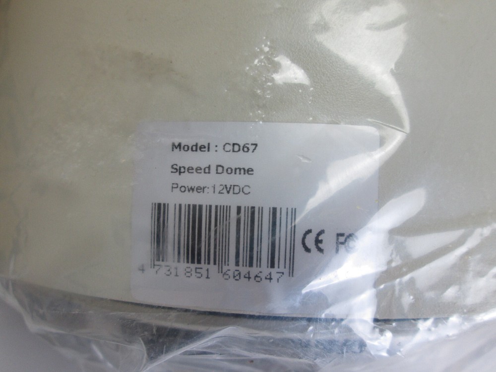 New NOS EMC LVD Speed Dome Security Camera Model CD67