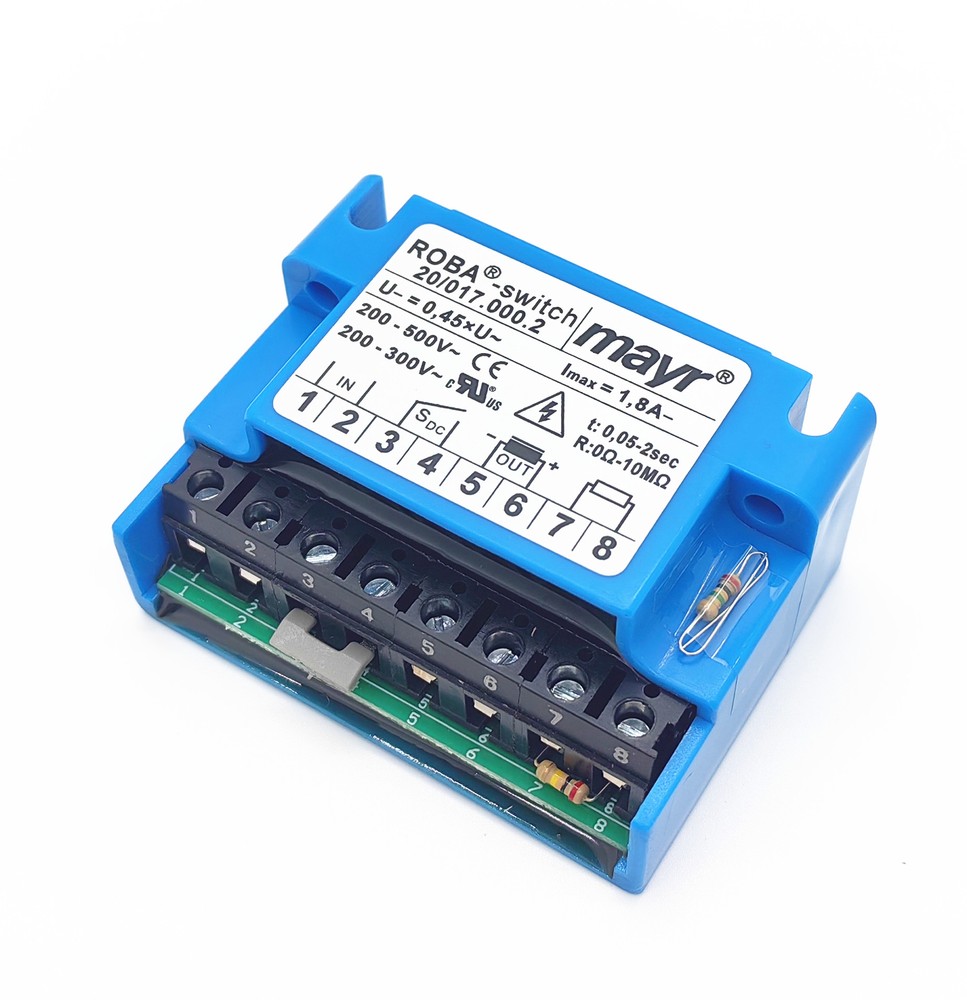 MAYR motor brake rectifier ROBA-switch 20/017.000.2
