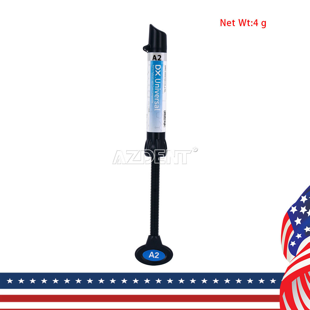 Dental Universal Light Cure Composite Resin A2 /Etching Gel/Bonding Adhesive Kit