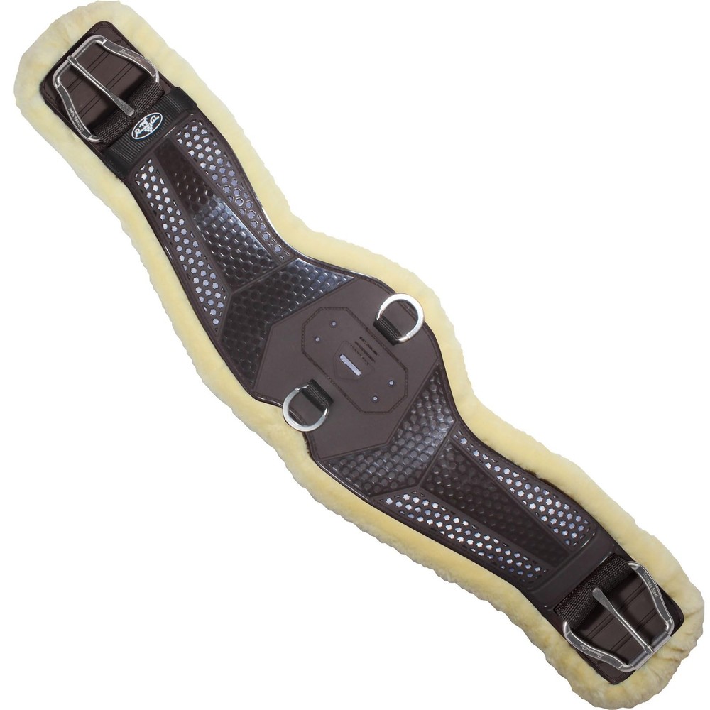Contoured VenTECH Cinch for Horses - Durable Ventilated TPU Outer Shell Breat...