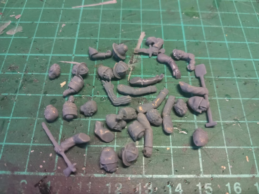 warhammer fantasy zombies spare bits