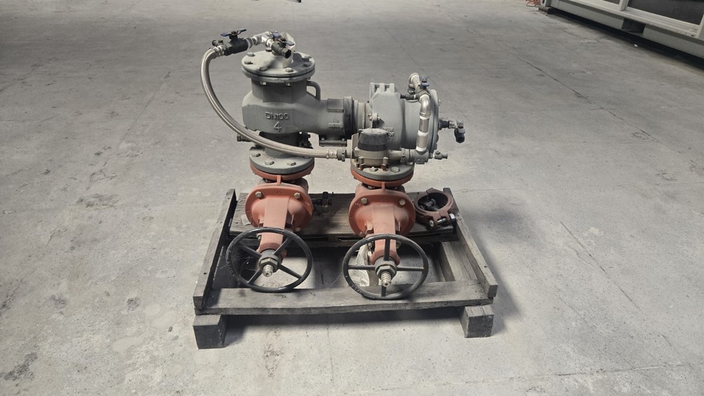 FEBCO MasterSeries LF876V 4″ Double Check Detector Backflow – New - Fire Supply