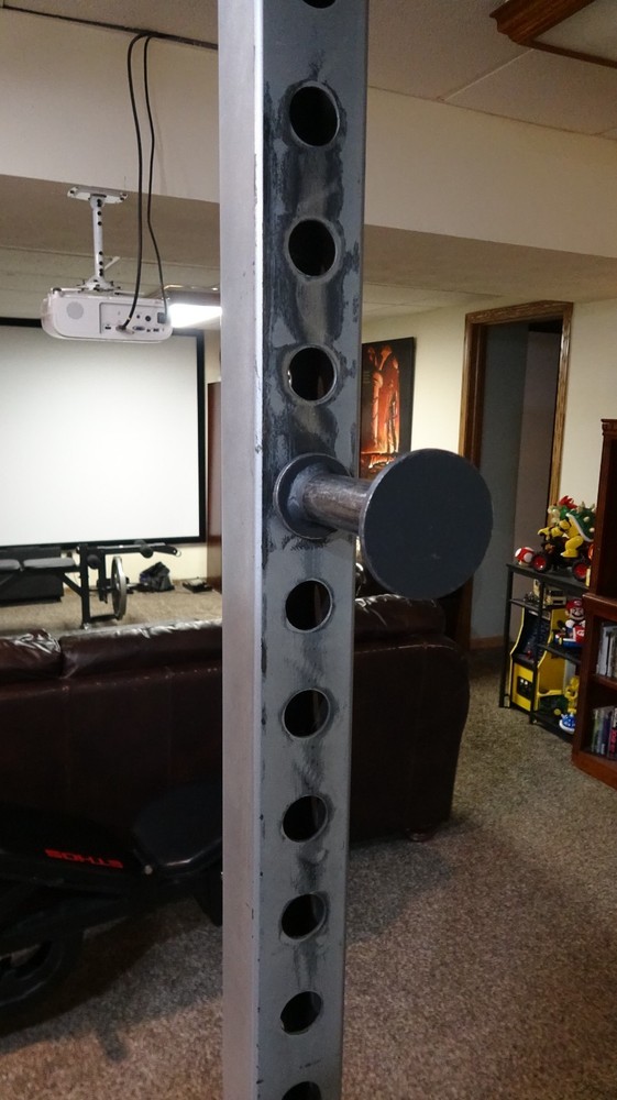 Body Solid power rack with pulley system for lifting weights - used