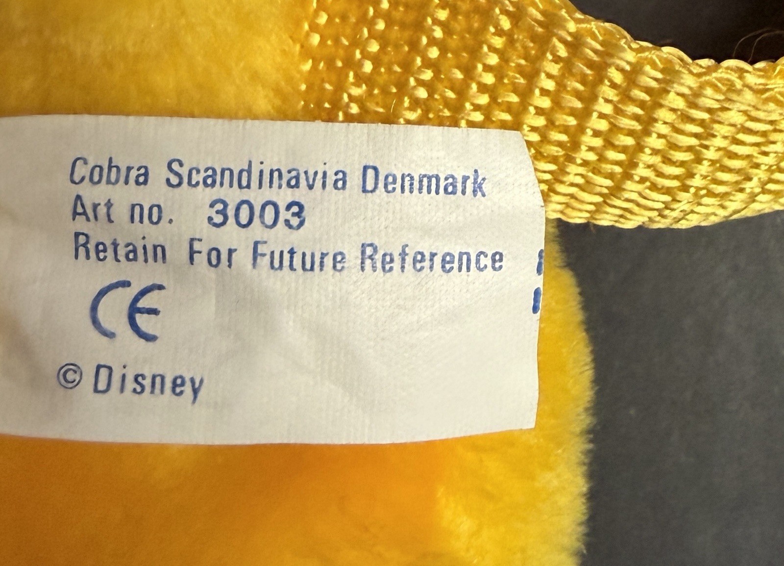 Vintage 90s - Disney Winnie The Pooh - Plush Fanny Pack & Plush Purse