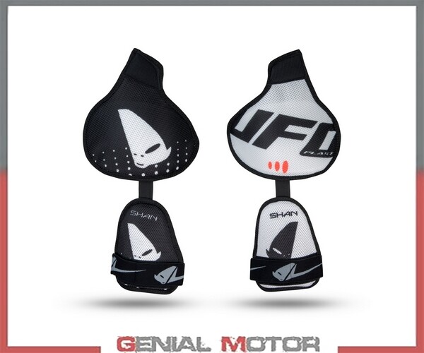 Shan Motocross Harness Replacement Straps White