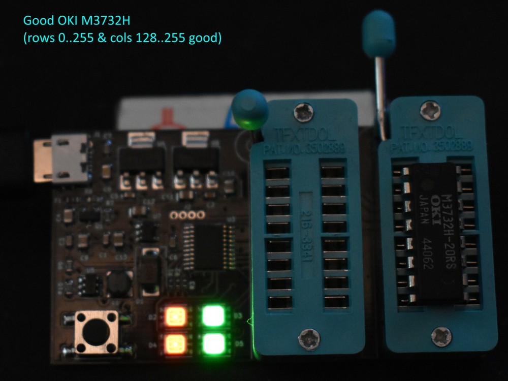 Dynamic RAM (DRAM) Tester for Retro Computers (4Kbit to 1Mbit).