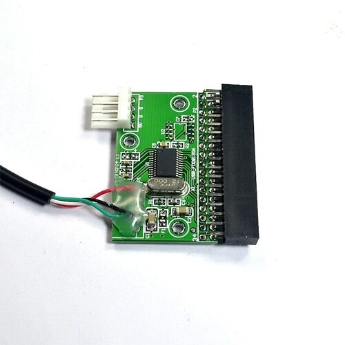 1.44MB USB Cable 3.5IN 34PIN Floppy Interface Driver Adapter Converter PCB Board