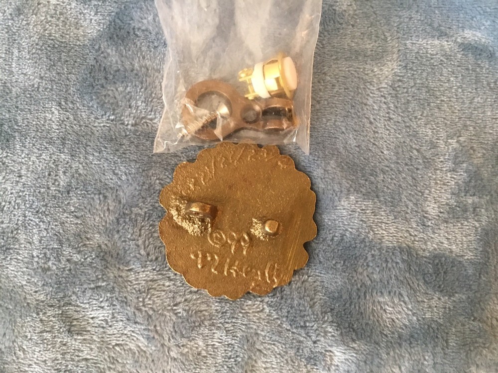 Michael Healy Brass Old Man Weather Door Knocker