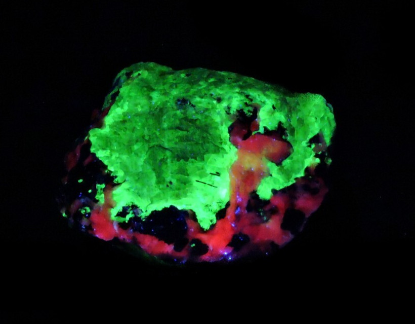 Solid Fluorescent Willemite Mass *Sterling Mine, New Jersey*