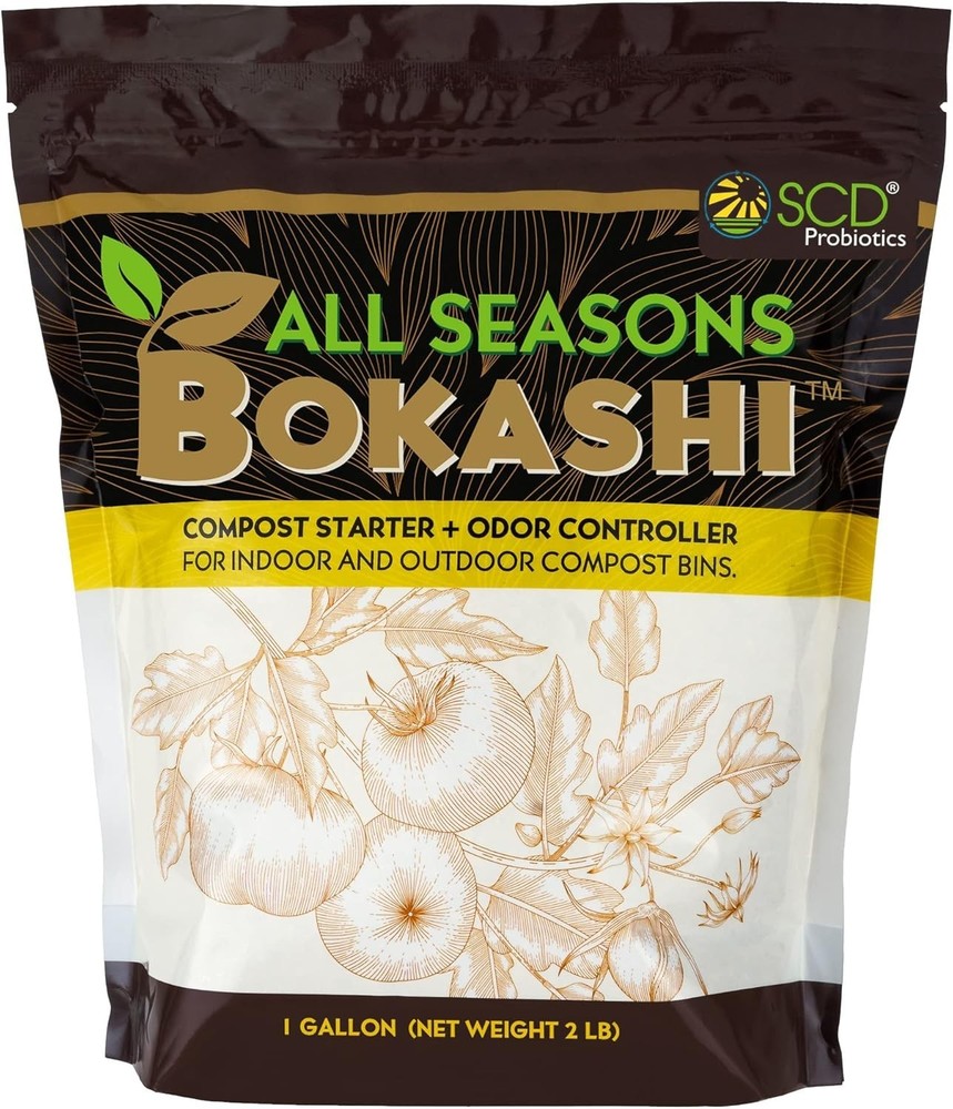 2 lb Bokashi Compost Starter for Effortless Kitchen & Garden Composting