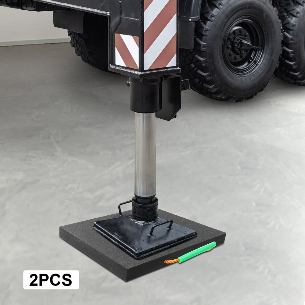 2Pcs 5-80T Heavy Duty Medium Size Support Pads Stabilizing Blocks Support Pads