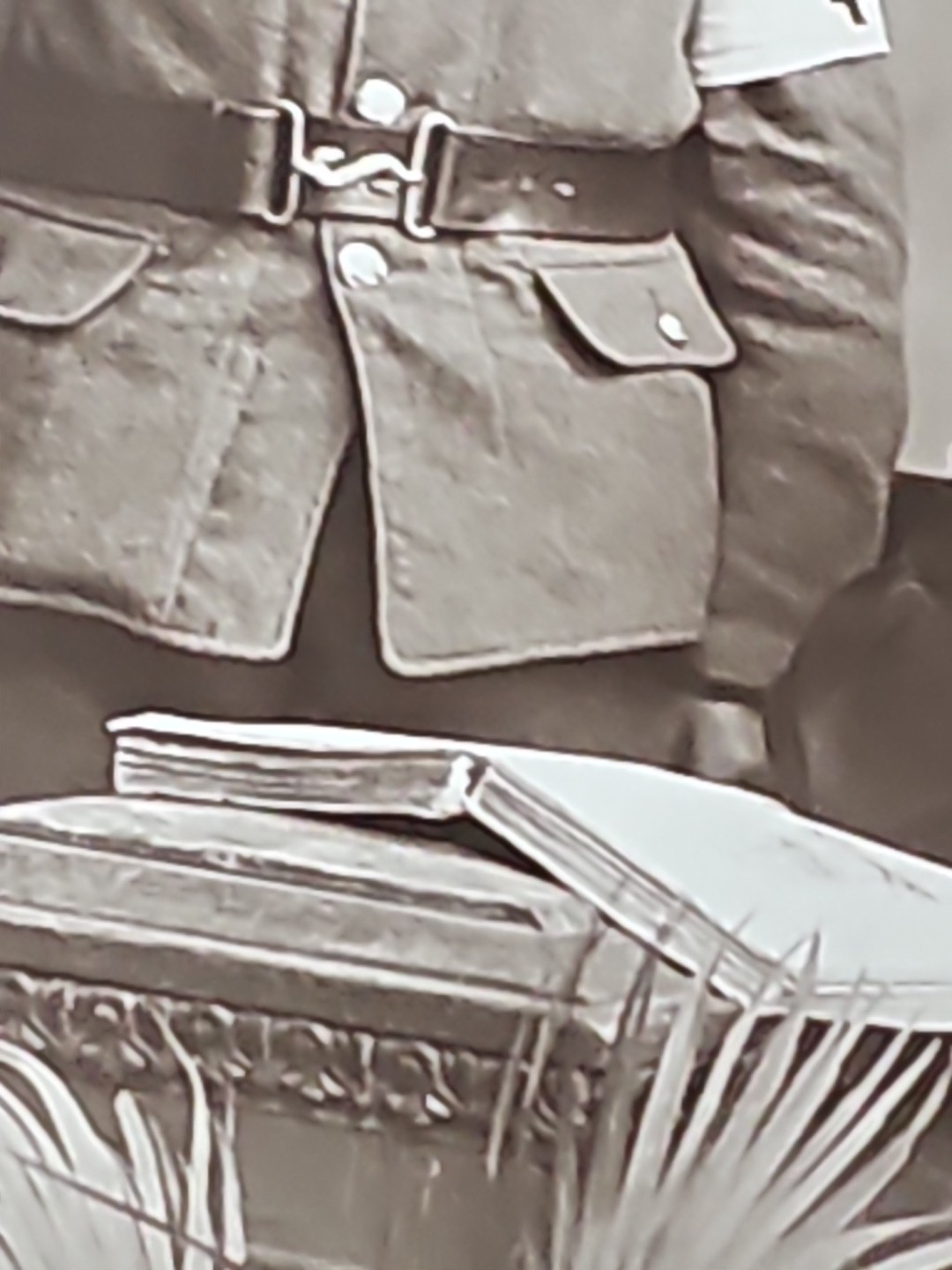 WW1 RPPC Photo UK British Red Cross Medic And Wife Named P14 Type Belt