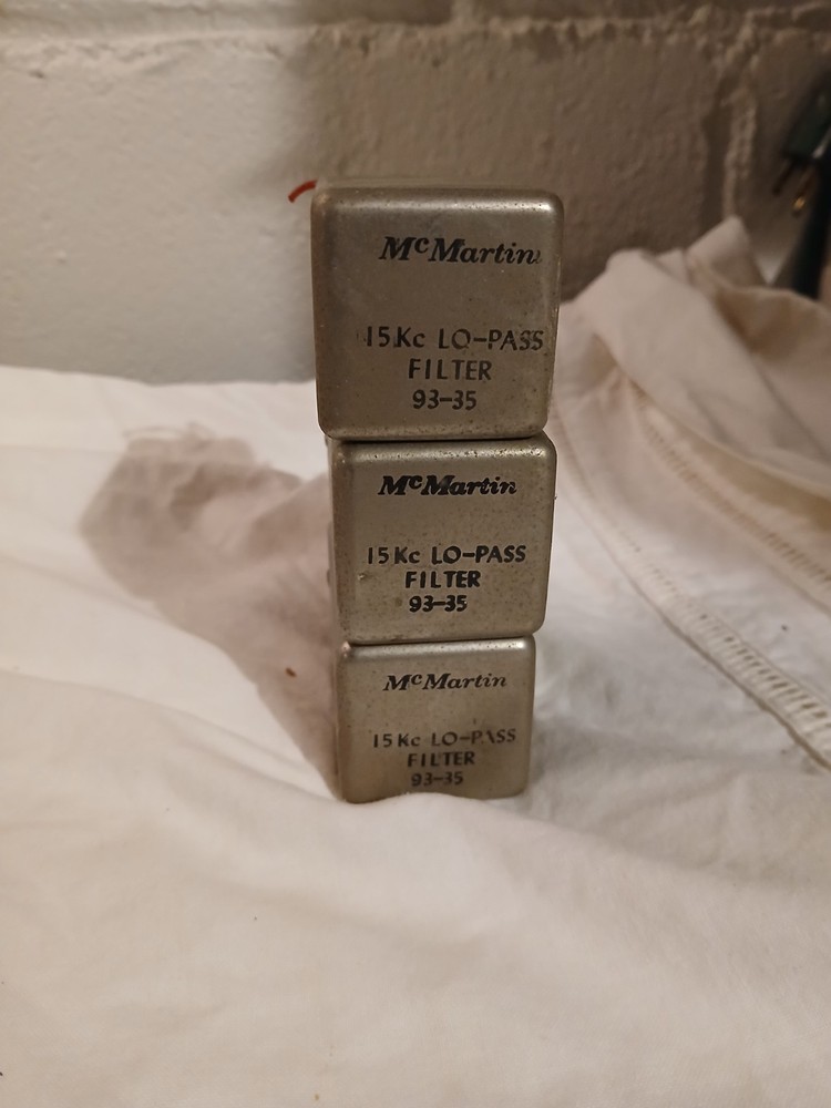 McMartin 15kc lo pass filter Low Pass