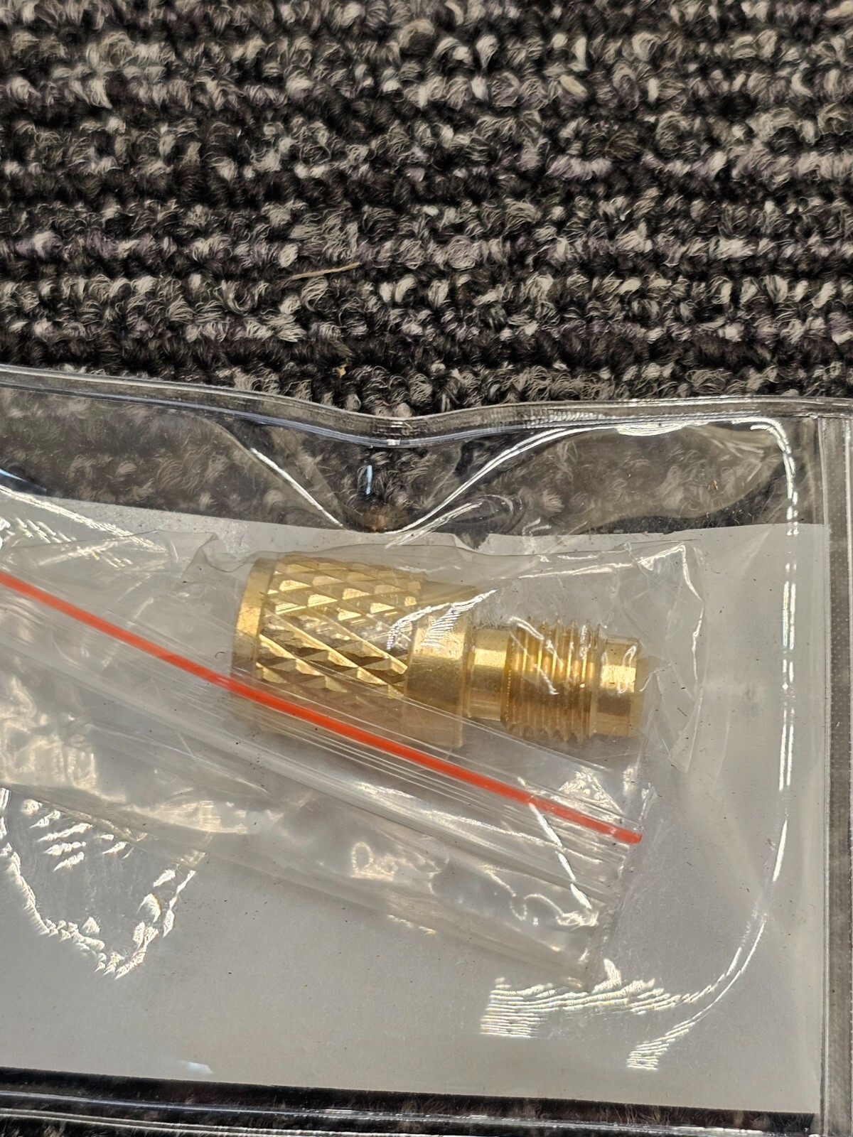 Weitron Refrigerant Left Hand Threads Tank Cylinder Adapter A2L Fitting 1/4"