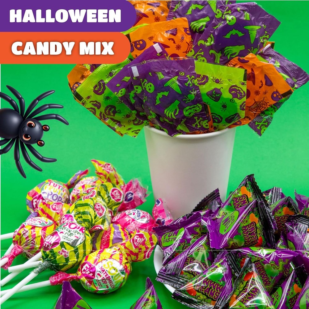 Halloween Candy - 2 Pound Pack (70 Count) - Assorted Candy