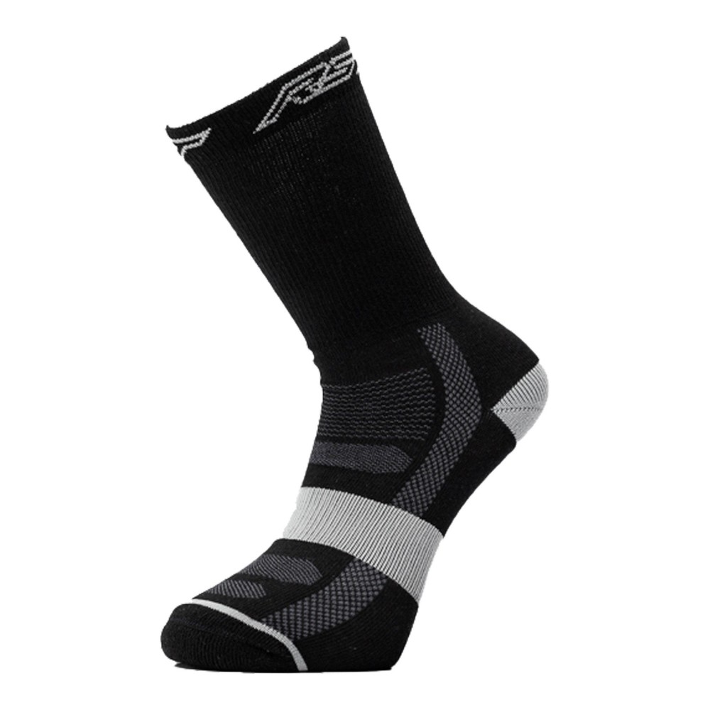 RST 3086 Mixed Socks, 4 Pack - Black / Red, Cotton, Everyday Use