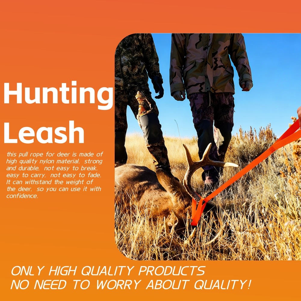 Deer Drags Rope Dragging Pull Deer Strap Carrier Training Beginner Target Hunt