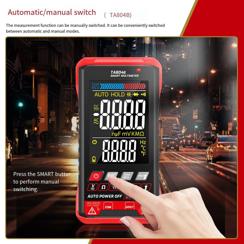 TA804B Smart Multimeter for Electrical Engineering and Home Improvement