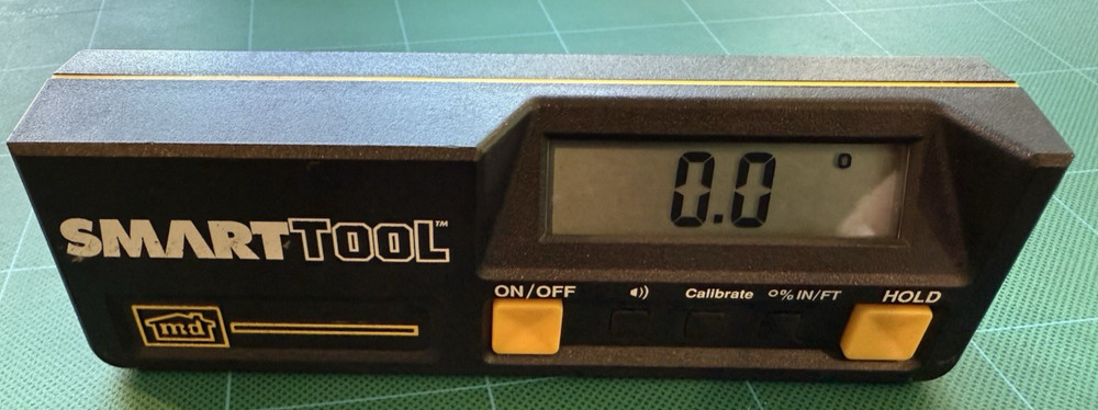 MD Bulding Products SmartTool 6-1/2” Level Angle Sensor Module TESTED