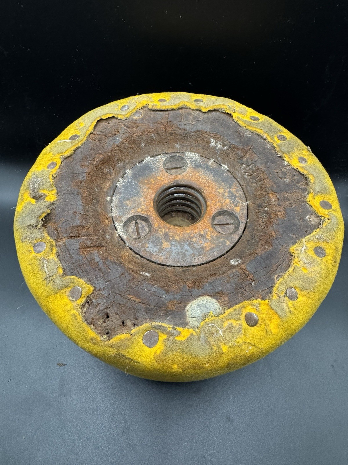 Antique Wooden Hat Mold Millinery Hat Block Form / Store Display F&M Hat Factory